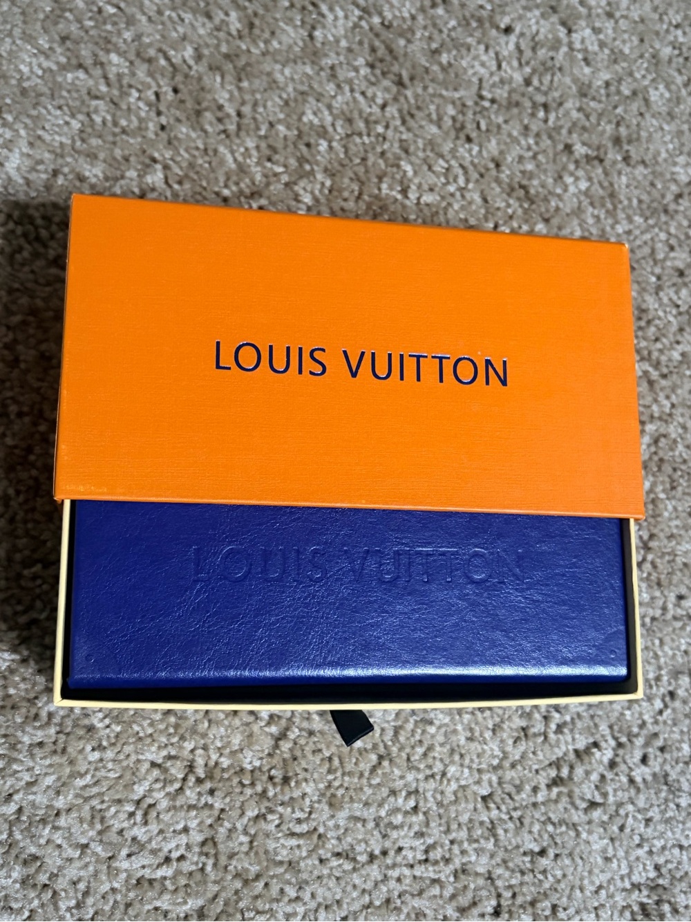 Louis Vuitton Eyeglass Case with Box. Just the case.